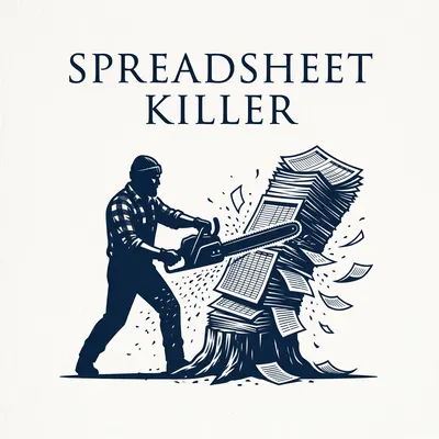 Spreadsheet Killer CamelBak · Chainsaw